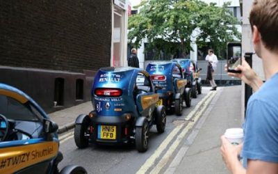 Una huelga, una solución… Street Marketing de Renault en Londres
